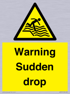Warning Sudden drop